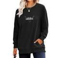 Ladies Embroidered Sweatshirt